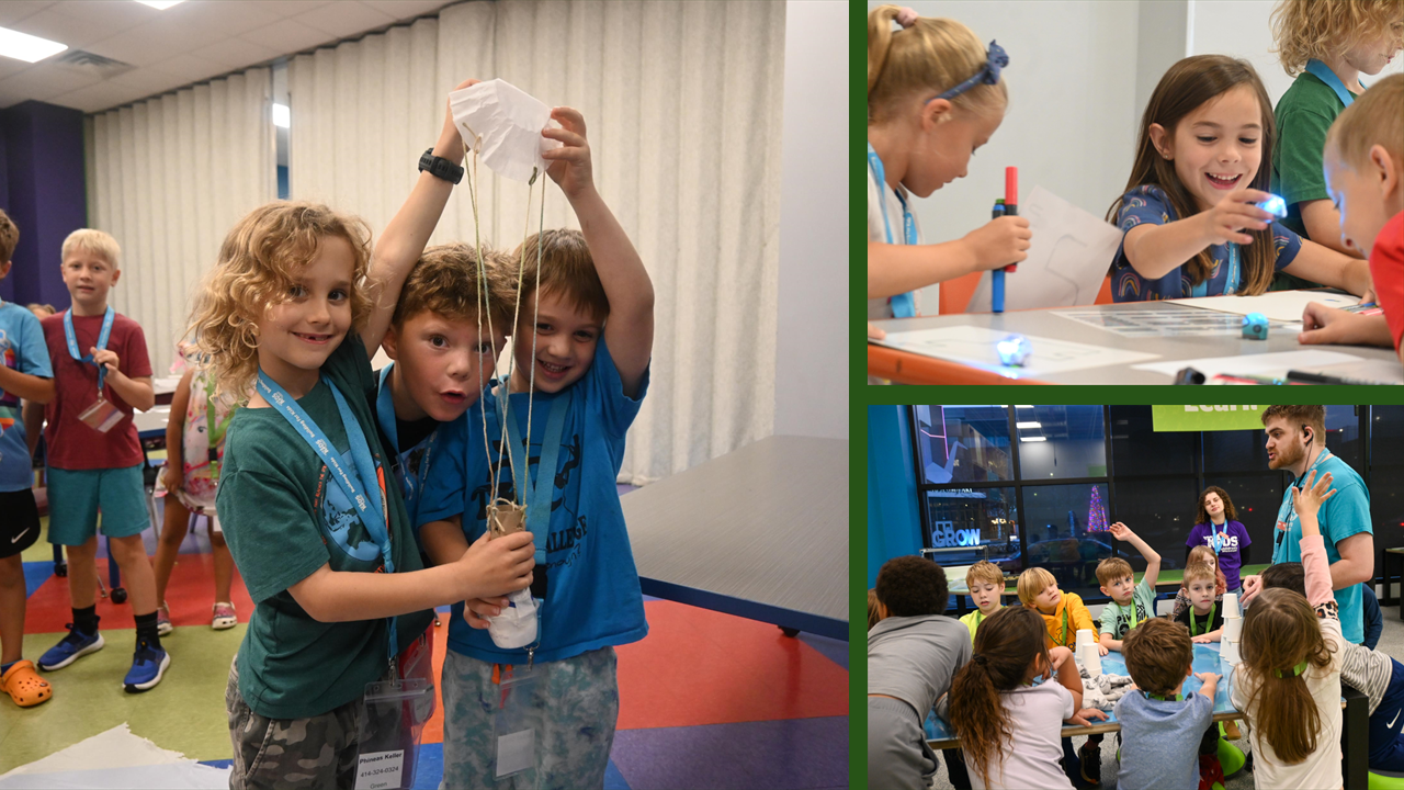 Collection of Kids at Museum