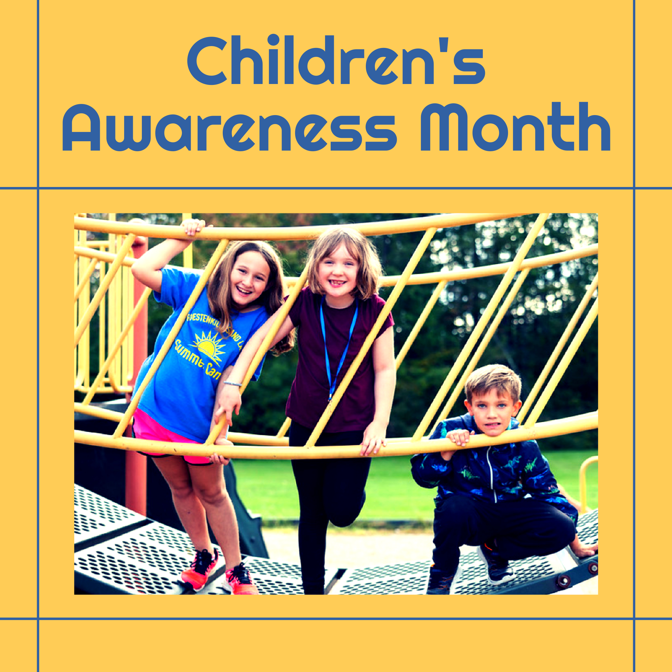 kids on rope bridge